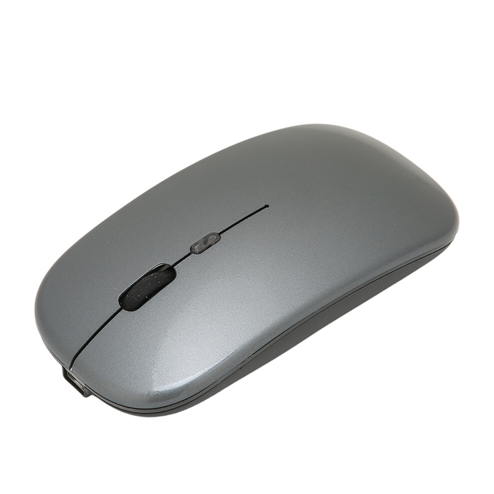 Ultrathin 2.4G Wireless Mouse 1600Dpi Rechargeable Dark/Gray 8751382257187