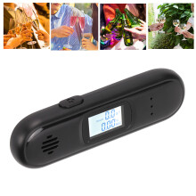 Tragbarer kontaktloser Alkoholtester, USB wiederaufladbar – Schwarz, BAC 0,00-0,19%