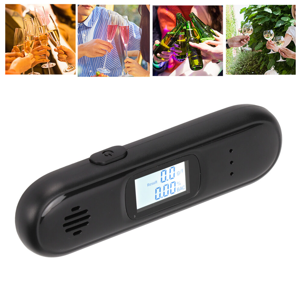 Portable Non-Contact Alcohol Tester, 0.00-0.19% Bac Black 6921382257209