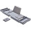 Bathtub Tray with Extendable Rack Board and Foldable Cover for Relaxing Bath Storage 1