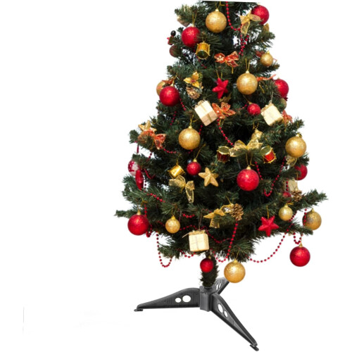 Christmas Tree Stand Durable Plastic Base with Stable Support and Detachable Legs for Easy Storage 1