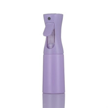 300ml Continuous Mist Spray Bottle for Hair Plants Cleaning with 360 Fine Mist, Purple