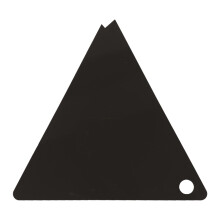 Scraper Tool Snowboard Wax Scraper Kit Acrylic Remover Triangle Smoother Universl Durable Edging Tool