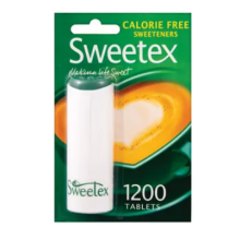 Sweetex Sweeteners Calorie-Free 1200 Tablets