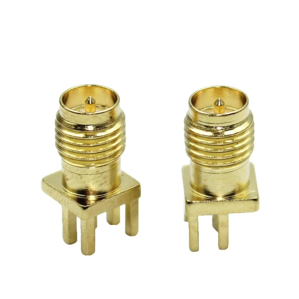 10Pcs Sma Male Connector Rf Pcb Edge Mount Plug 1.6Mm Spacing For Secure Signal Connection 9365369427488