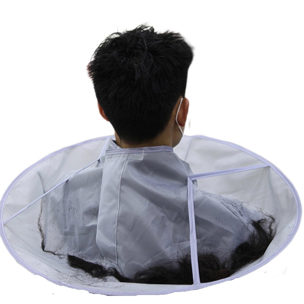 Hair Cutting Cape with Breathable Static Fabric, Adjustable Barber Cape for Salon and Home