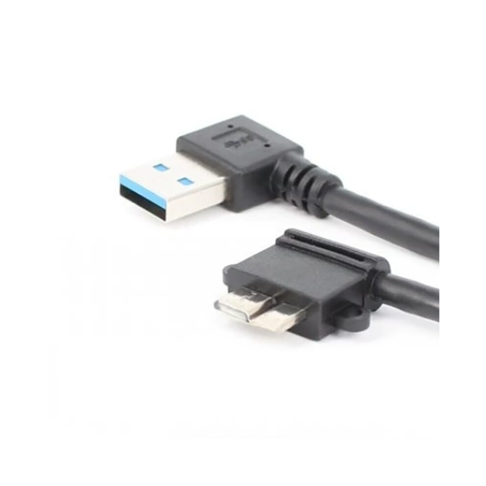 27Cm Usb 3.0 Microb To Usb A Right Angle Cable For External Hard Drive And Data Transfer 9365369346512