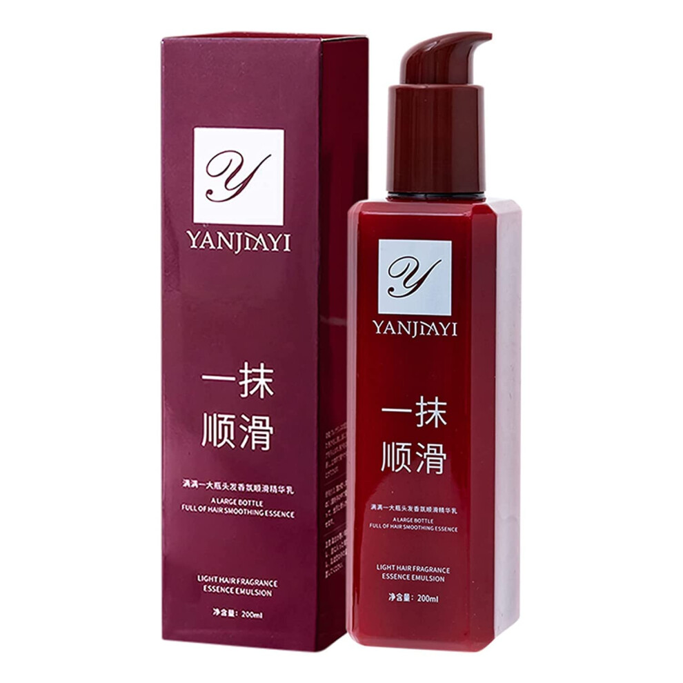 Leavein Hair Serum 200ml with Anti Frizz Spray, Lightweight Frizz Control for Smooth Blow Drying