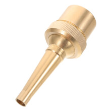 Brass Fountain Nozzle Mushroom Design with Internal Thread for Garden Water Features and Ponds