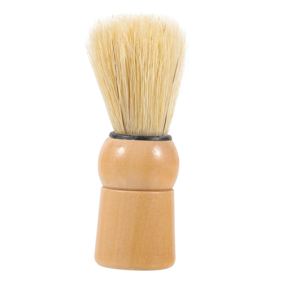Beard Brush with Natural Boar Bristles for Men Grooming, Cleaning, Shaving and Hair Styling