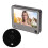 Campainha digital sem fio com visor LCD, tela IPS de 4,3 polegadas, lente grande angular, visão noturna, detecção de movimento, comunicação 5
