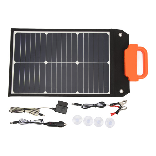 Foldable Solar Panel Charger Portable Solar Panel High Conversion Efficiency Solar Cells Waterproof Solar Panel With Fast Charging Usb Ports Off Grid