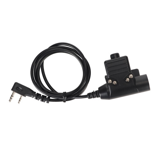 Προσαρμογέας ακουστικών για ραδιόφωνα Baofeng Kenwood, push-to-talk, διακριτά περιβάλλοντα