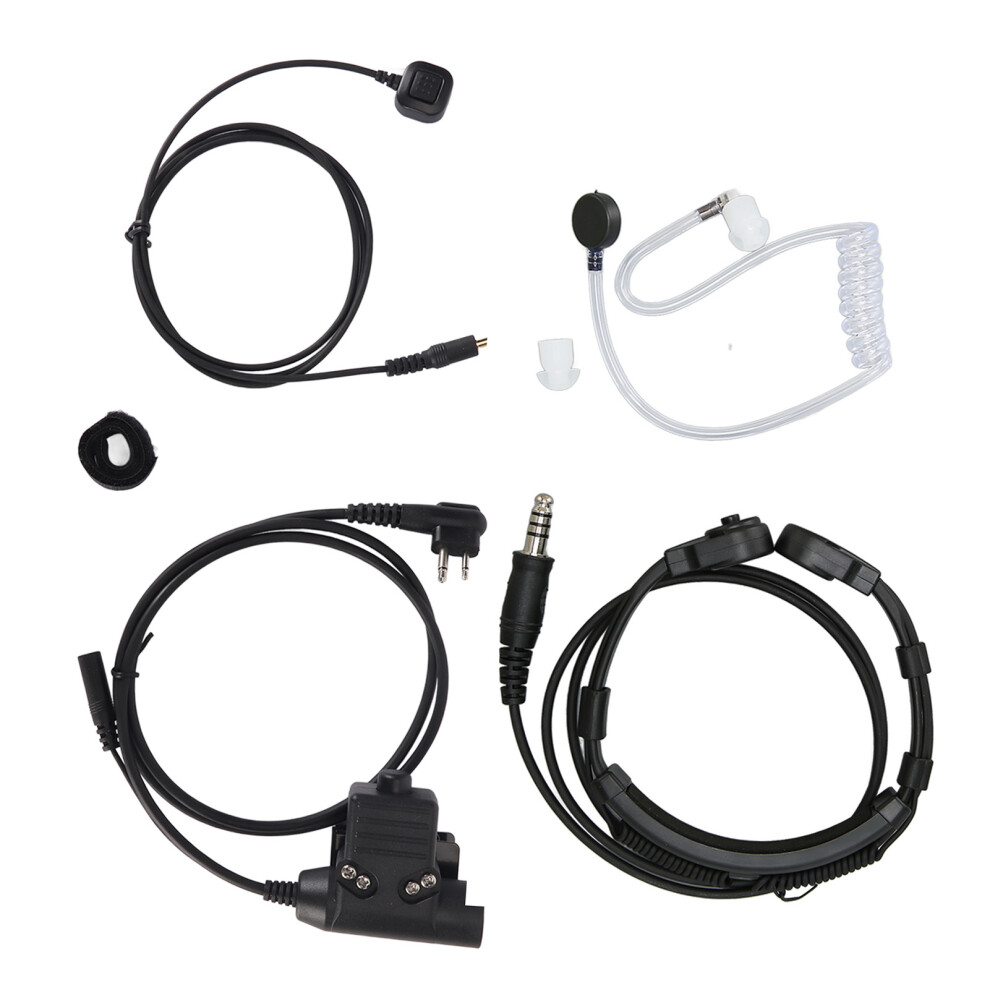 Bone Conduction Throat Microphone Headset Hands Free Communication Noise Reduction High Quality Audio Sweatproof Design Flexible Neckband Security 9499224679382