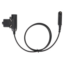 Botão Push to Talk U94 - Adaptador PTT Tático à Prova d'Água e Durável para Rádios Baofeng - Conector Multi-PIN - Clipe Robusto - Compatível