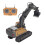 RC Construction Vehicle Remote Control Excavator Full Functional 2.4Ghz Transmitter Auto Pairing Multi Angle Operation Rechargeable Batteries Gift 6