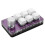Teclado programável com atalhos, teclado mecânico para jogos programável com macros, função de botão giratório, armazenamento integrado e 4