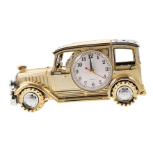 Retro Car Alarm Clock Vintage Desk and Bedside Ornament for Home Office Decoration
