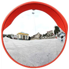 Convex Safety Traffic Mirror Wide Angle Adjustable Lens for Road, Parking, Hospital Inspection