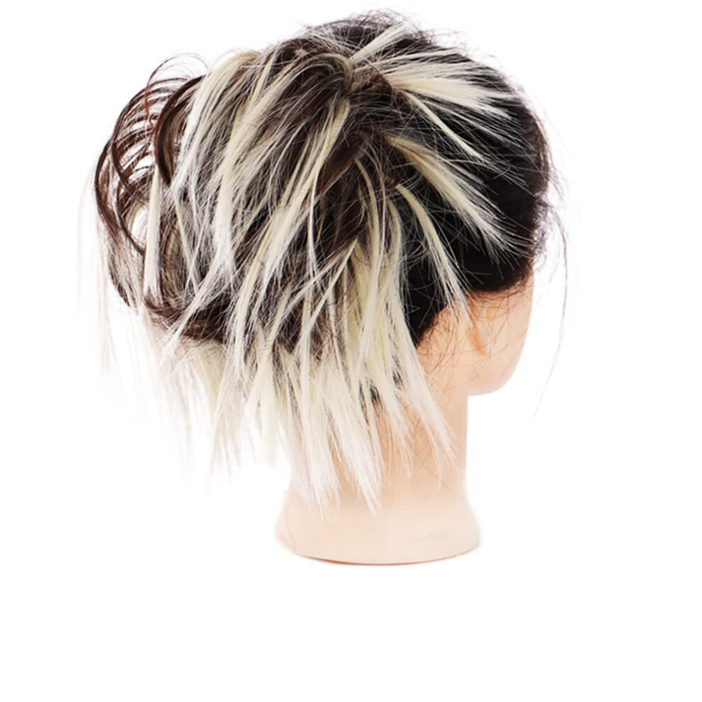 Unisex Hair Bun Extension With Claw Clip For Women, Synthetic Messy Chignon Hairpiece, Instant Volume Boost