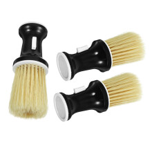 Barber Neck Duster Brush Set of 3 with Detachable Soft Bristles for Hair Cutting and Shaving at Salon or Home