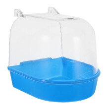 Bird Bath for Cage with Easy Mounting ABS Tub for Parakeet Budgie and Small Parrots