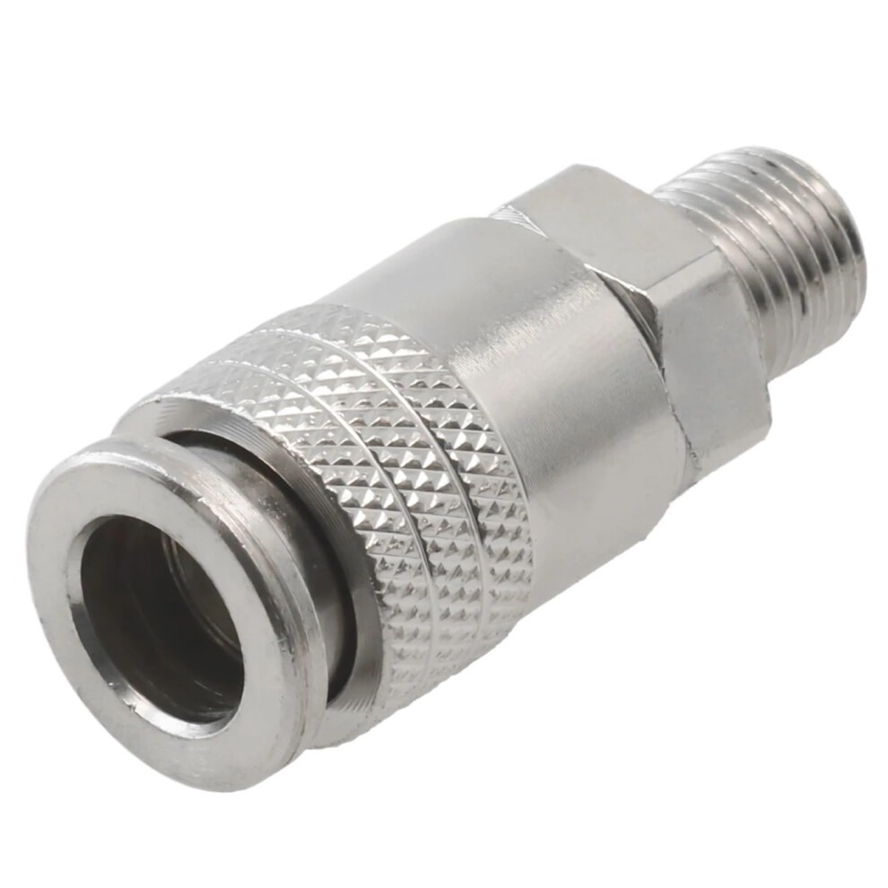 3Pcs Pneumatic Quick Coupler G1/4 Male Eu Standard Air Compressor Connector Durable Metal 9164114194817