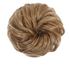 Messy Bun Hair Piece for Women with Secure Claw Clip, Synthetic Curly Chignon Hair Extension