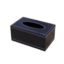 Leather Tissue Box Waterproof DirtResistant Durable Holder for Hotel Restaurant Guesthouse
