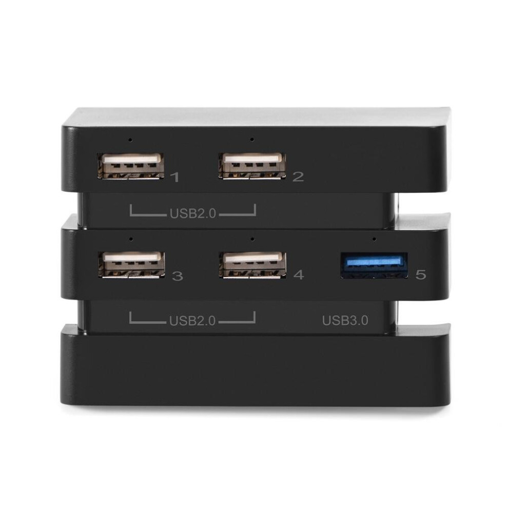Usb Hub 5 Port Speed Adapter With Led Indicators For Ps4 Pro And Multidevice Charging 9164114195050