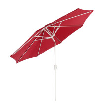 Sonnenschirm Asti, Gartenschirm, Ø 2,7m neigbar Polyester/Alu 5kg