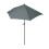 Parasol Lorca semi-circulaire 2,7m UV 50 1
