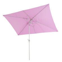 Sonnenschirm Castellammare, Gartenschirm, 2x3m rechteckig neigbar, Polyester/Alu 4,5kg UV-Schutz 50+