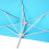 Parasol Lorca I semicircular UV 50+ 4
