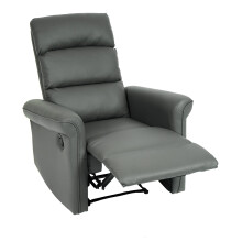 Poltrona relax reclinabile MCW-J96 ecopelle 104x84x90cm