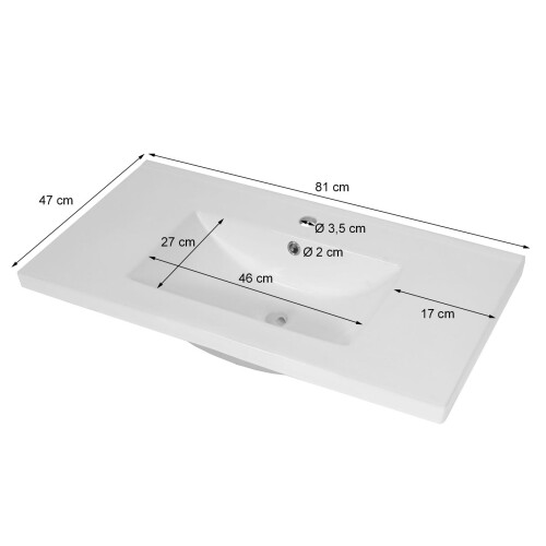 Lavabo MCW-B19 1
