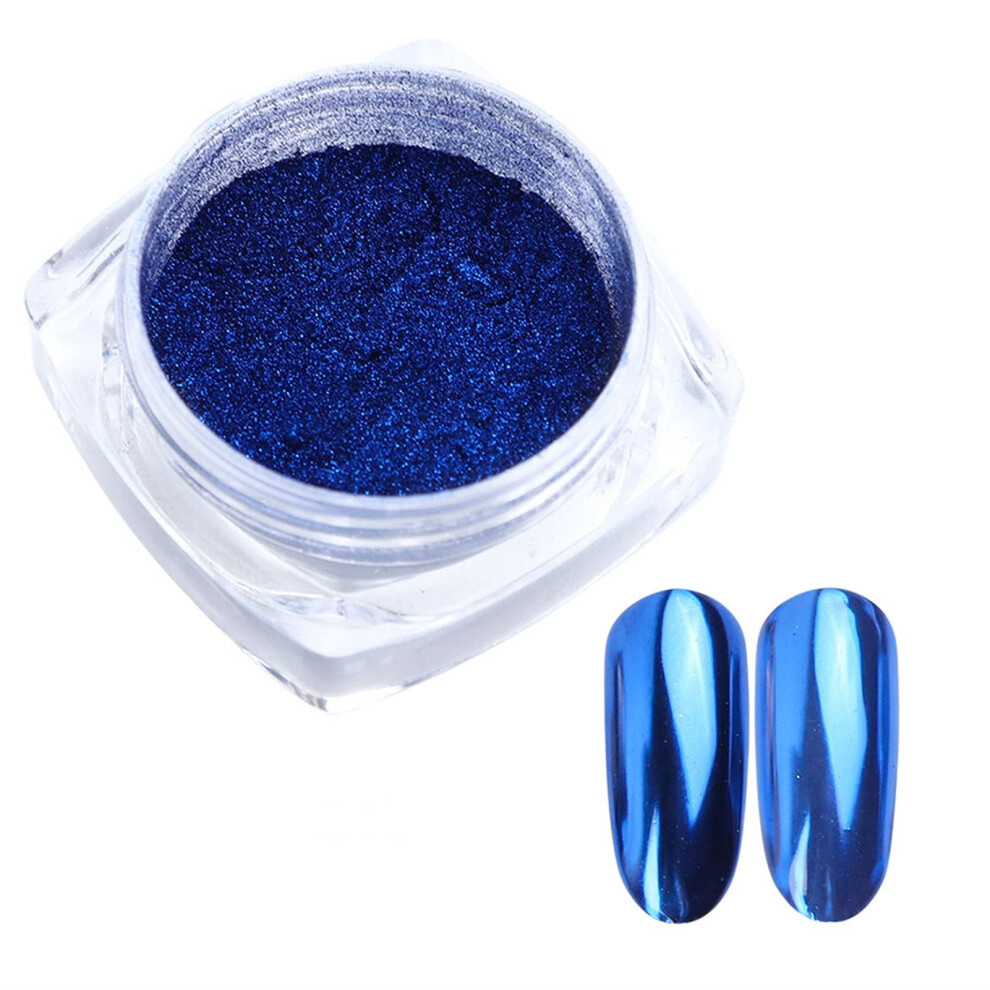 Gold/Silver Chrome Nail Powder Chameleon Effect Rose Holographic Mirror Shine Nail Art Pigment