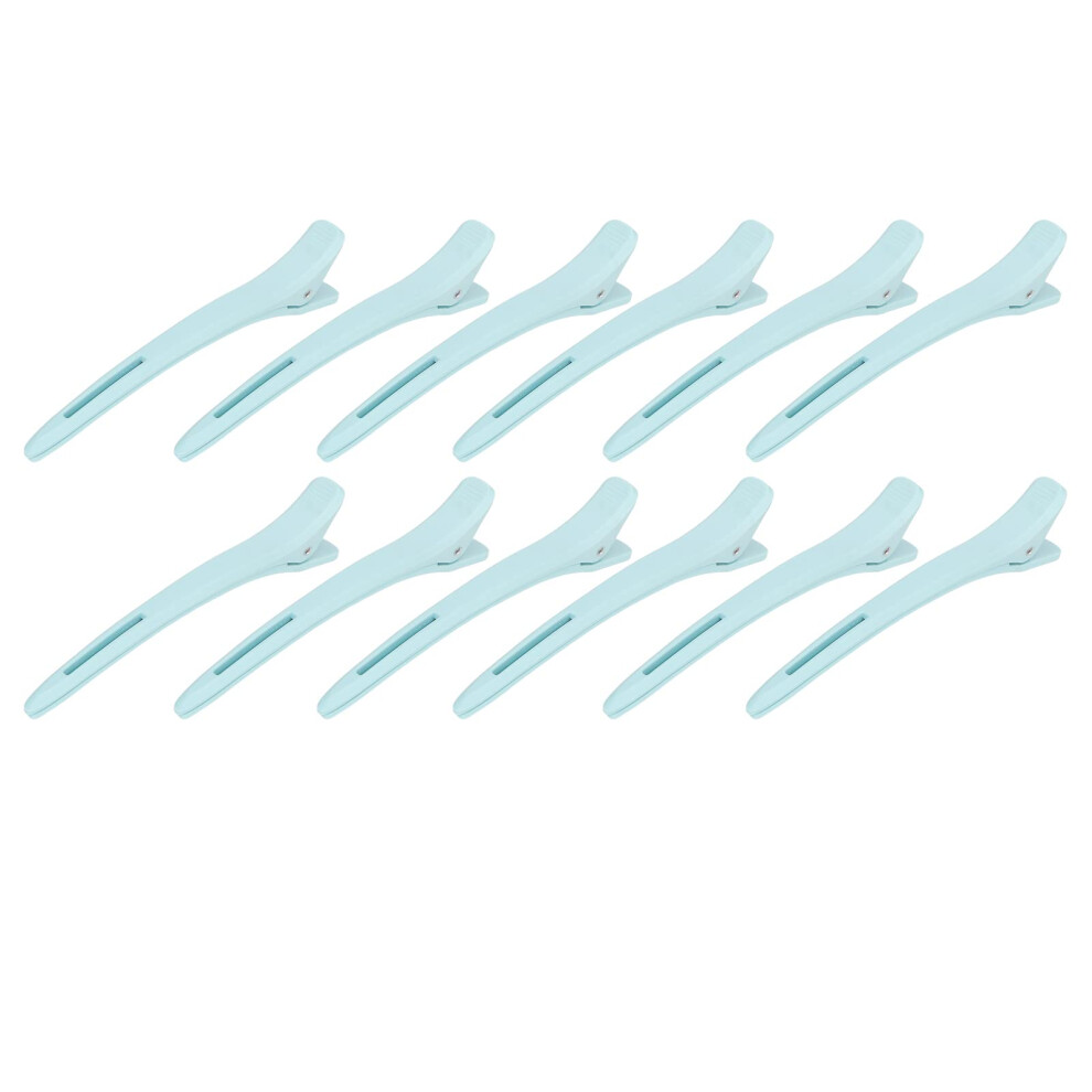 Hair Sectioning Clips 12pcs Durable ABS NoDent Grip for Salon Hair Cutting and Styling