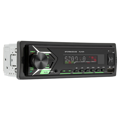 Ραδιόφωνο FM Στερεοφωνικό αυτοκινήτου Bluetooth Κλήσεις Hands Free MP3 Player με USB SD AUX-In 1