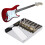 Σταθερή γέφυρα για κιθάρα Telecaster, βάση από κράμα ψευδαργύρου, σέλες από ορείχαλκο, 4