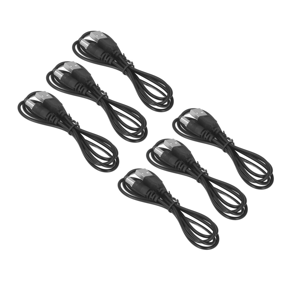 Usb 2.0 A Male To 5.5Mm Power Cable - 5V Dc Charging Solution Black 5011382262714
