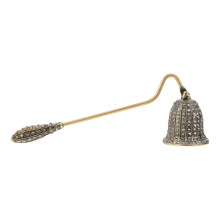 Retro Metal Candle Snuffer Candle Extinguisher for Safe Wick Use in Homes Hotels and Restaurants