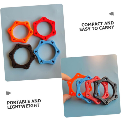 10pcs Microphone AntiSlip Rings Wireless Mic Protector Shockproof Stable Grip Colorful 1