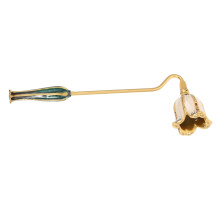 Vintage Long Handle Candle Snuffer Wick Snuffer Tool with Ergonomic Grip for Safe Flame Extinguishing