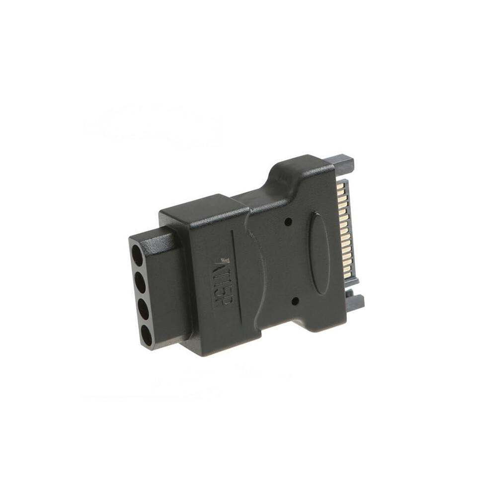Sata To Molex Power Adapter 15Pin To 4Pin Ide Converter Cable For Quick Secure Connection 9365369354326