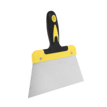 Stainless Steel Bird Droppings Scraper with Wide Head and Ergonomic Grip for Easy Cage Cleaning