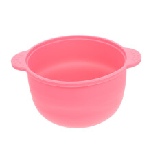 Wax Melting Bowl Silicone Inner Pot for Wax Heater Hair Removal, 5 Pack Pink, 13x11cm for Home Salon Use