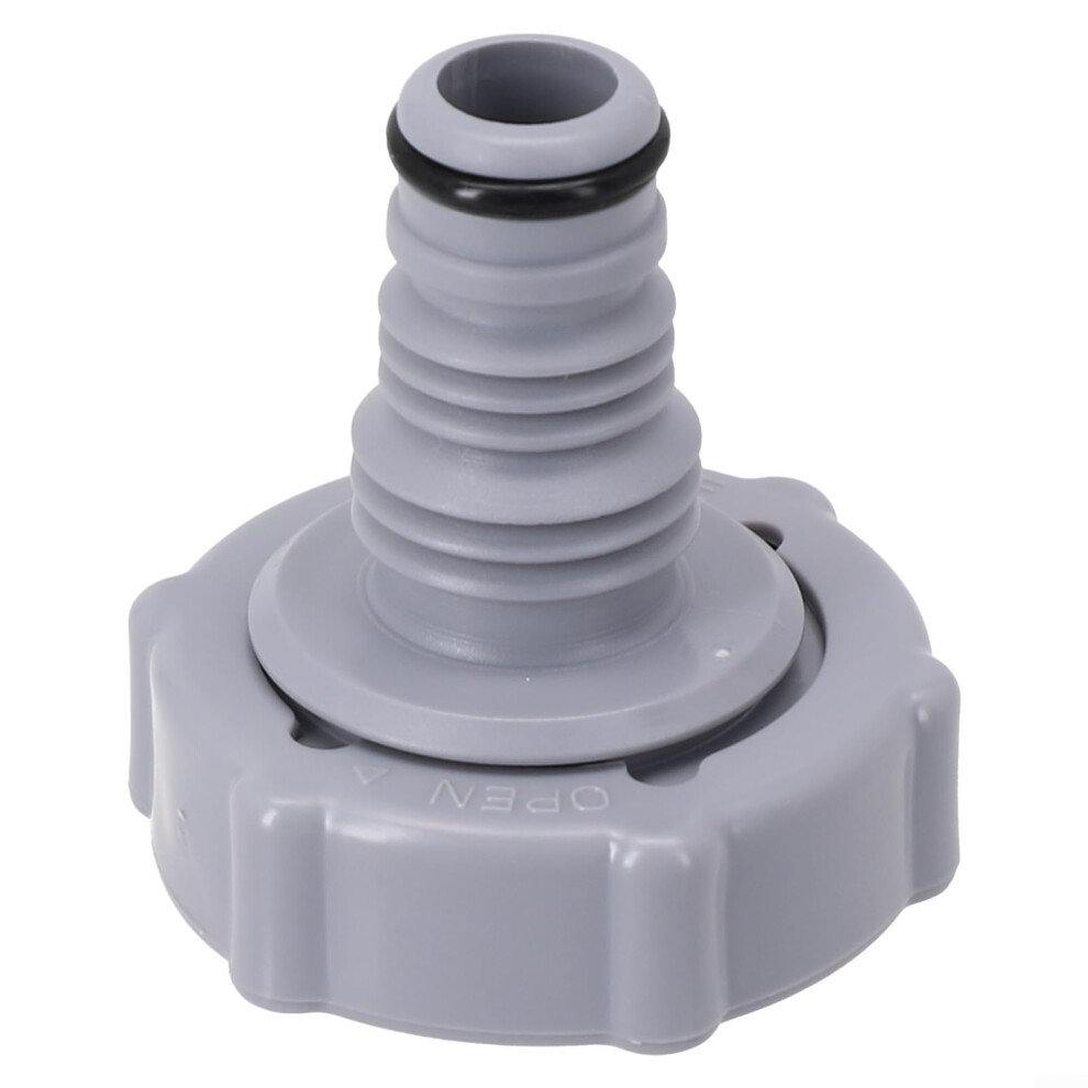 Replacement Pool Hose Adapter With Quick Drain Valve, Leakproof Connector For Swimming Pools 9044945402421