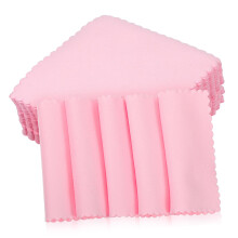 Microfiber Cleaning Cloth 100 Pack Scratch Reusable for Glasses and Silver Jewelry