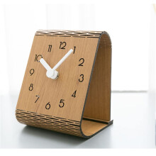 Vintage Silent Pendulum Wall Clock for Bedroom and Compact Desk Decorative Table Clock 3 Inch